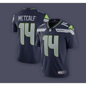 DK Metcalf Seattle Seahawks Nike Vapor Limited Blue Jersey Stitched Men's XL NWT